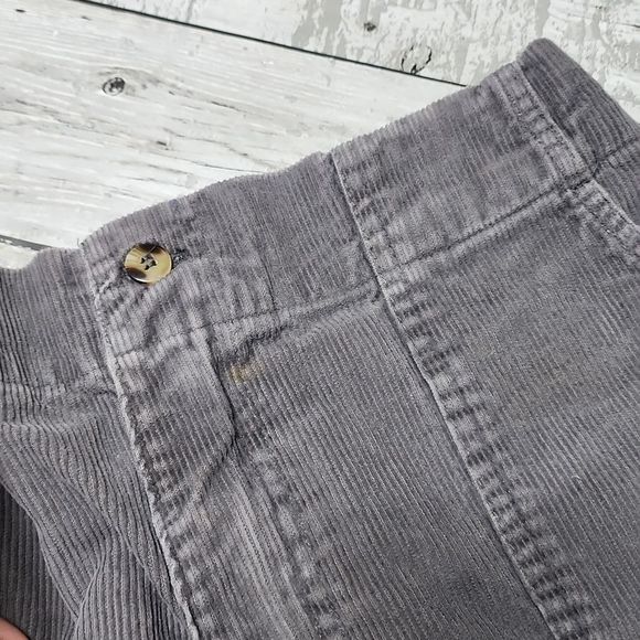 Vintage Weeds 5" grey corduroy deep pocket shorts - Picture 5 of 9